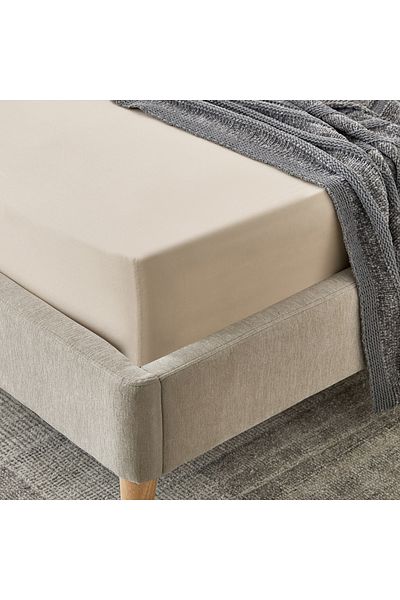 erorex Essential Cotton Twin Fitted Sheet - 120x200+36 cm