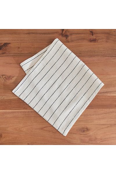 erorex Noir Stripe Table Runner - 33x180 cm