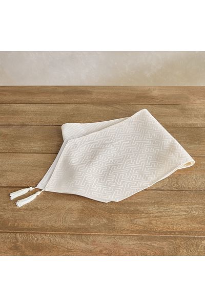 erorex Harper Alim Jacquard Table Runner - 33x120 cm