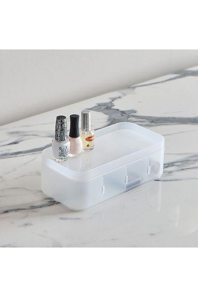 erorex Madison Stackable Storage Box with Removable Dividers - 24.1x12x7.5 cm
