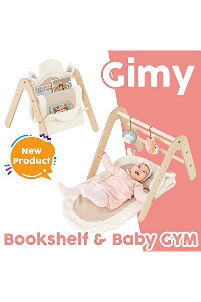 Babyjem Montessori 2in1 activity center - playground and library Gimy, MamaToyz