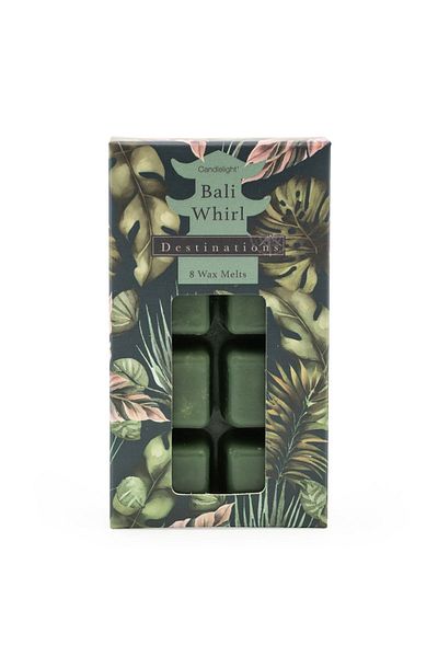 HKG -CAN GROVES OF CORSICA SCENT PACK OF 8 WAX MELTS 'BALI WHIRL