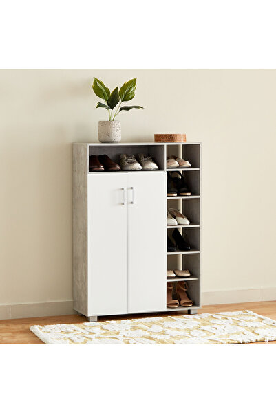 Generic Patara Derby 21-Pair Shoe Cabinet with 2 Doors