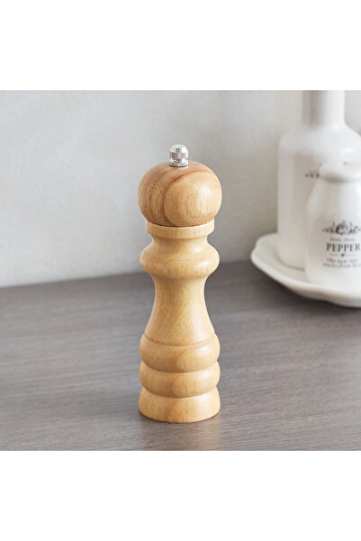 Generic Bamboo Pepper Mill - 15 cm
