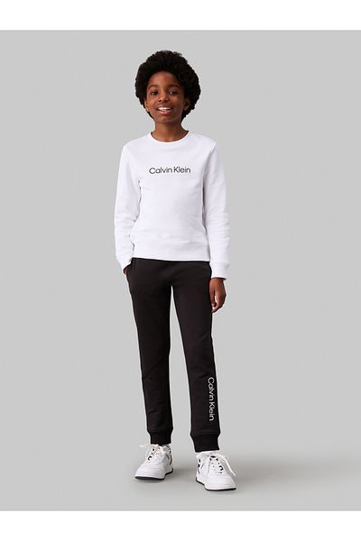 Calvin Klein Calvin Klein Kids Gender Inclusive Black Sweatpants