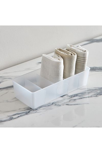 erorex Inaya 5-Compartment Drawer Organiser - 30.7x13.8x7.8 cm