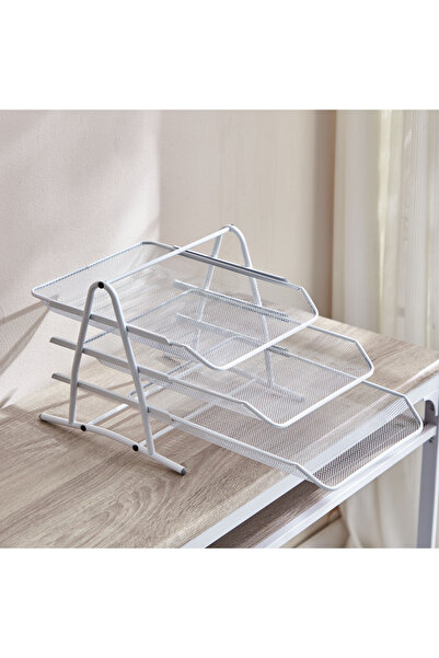 erorex Mesh 3-Tier File Rack