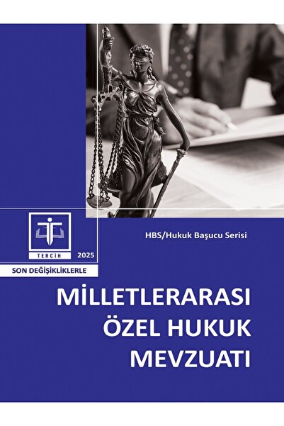 Tercih Akademi Yayınları Milletlerarası Özel Hukuk Mevzuatı 2025 (Cep Boy)Tercih
