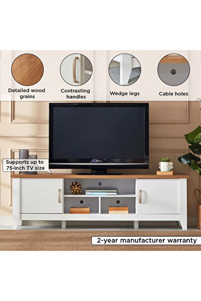 erorex Sky Low TV Unit for TVs up to 75 inches
