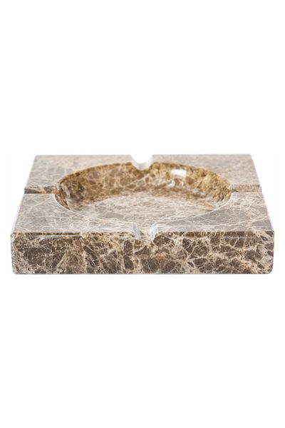 Mudo Home Grace Amber Marble Ashtray