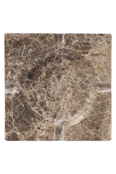 Mudo Home Grace Amber Marble Ashtray