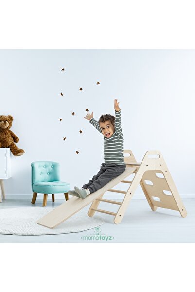 Babyjem Montessori climbing set with slide Pikko, MamaToyz