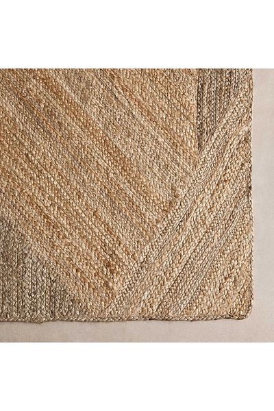 erorex Avesi Handmade Jute Cotton Rug - 80x150 cm