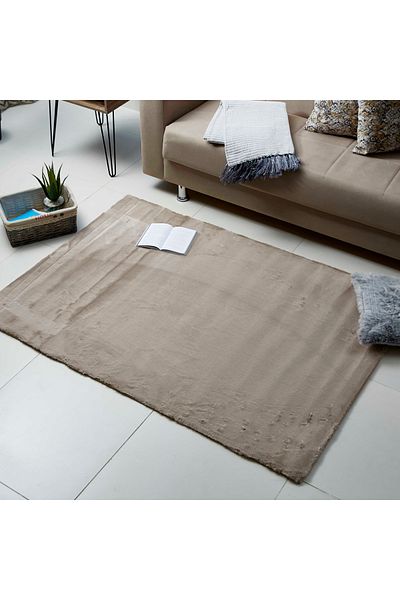 erorex Faux Rabbit Fur Soft Rug - 120x170 cm