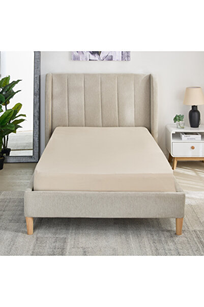 erorex Essential Cotton Twin Fitted Sheet - 120x200+36 cm