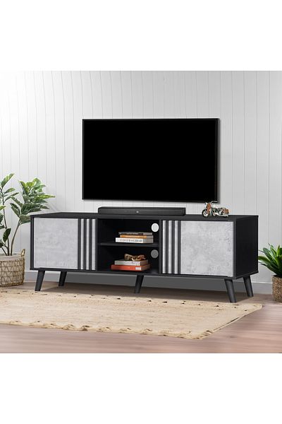 erorex Ashen 1.6 Meter TV Unit for TVs up to 70 inches