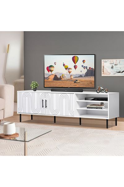 erorex Era 1.8 Meter Large TV Unit for TVs up to 75 inches