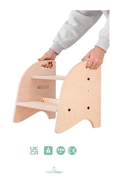 Babyjem 2-step ladder-type booster seat for children, model 1, MamaToyz