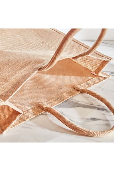 erorex Go Green Earth Multiutility Jute Bag - 40x15x42 cm