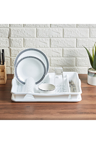 Generic رف أطباق كبير مع صينية من سبيكترا