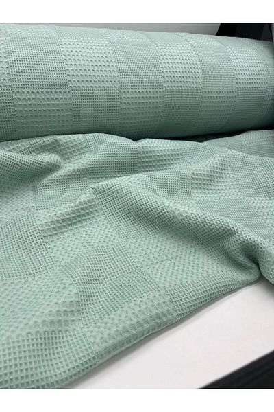 Kumaş Sevdası 100% βαμβακερό ζακάρ κυψελωτό ύφασμα 230cm για μωρό πικέ, κάλυμμα καναπέ, τραπεζομάντιλο, Babynest