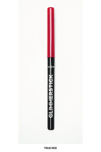 AVON Glimmerstick Lip Pencil, True Red