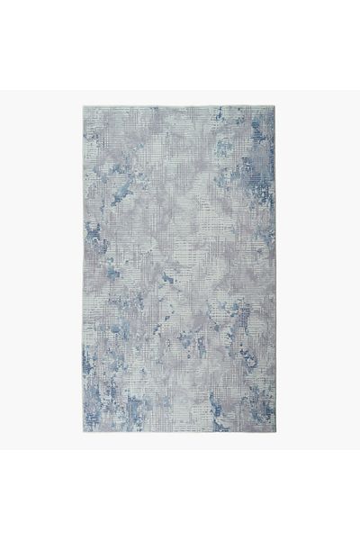 erorex Milan Entropy Printed Plush Fur Rug - 160x230 cm