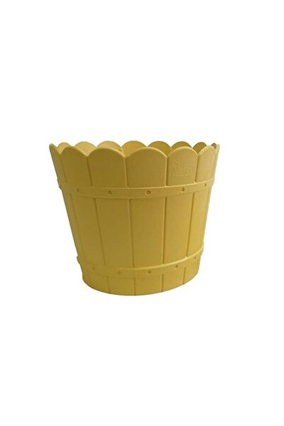 Lider Lüx  Küçük Balkon Saksısı Yuvarlak Tüm Renkler Saksı Tabağı Dahil