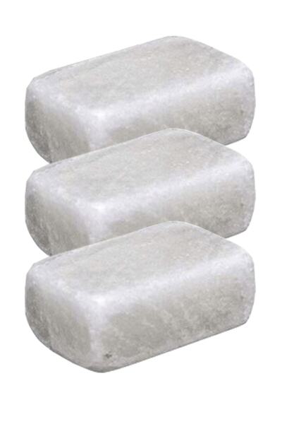 Zencefil Organik Tuz Sabunu 3 Adet Çankırı Tuzu Tuz Kalıbı Sabun Şeklinde Çan...