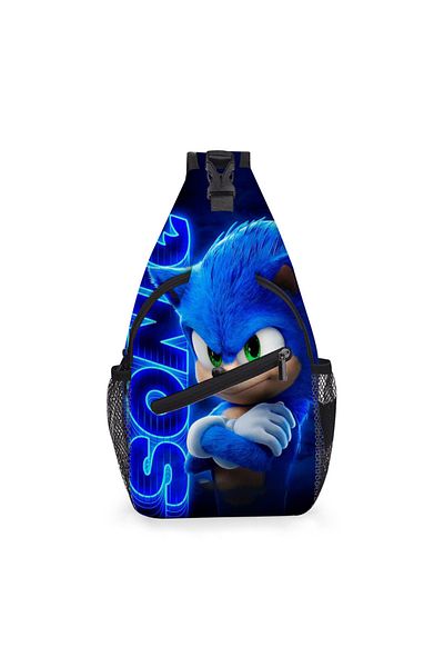 Choice Sonic Primary and Secondary School Students Cross-body Waist Bag Men's Trendy Small Shoulder Bag ...