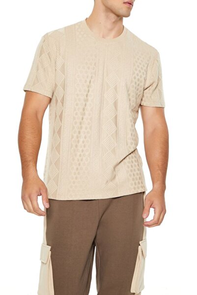 Forever 21 Bal Peteği Örgü Detaylı Tişört