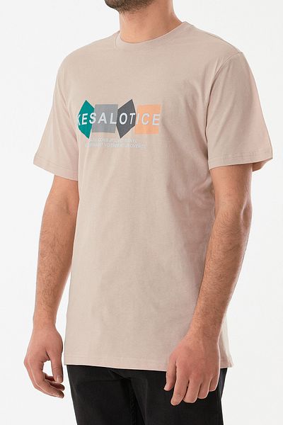 Fulla Moda Μπλουζάκι με στάμπα με λαιμόκοψη