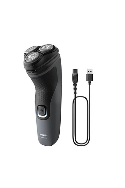 Philips Philips S1142/02 shaver, wet and dry, cordless, 4D flexible heads, 40 min, Grey