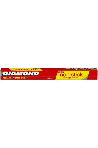DIAMOND رقائق معدنية غير لاصقة 30 قدم مربع 24 قطعة/صندوق