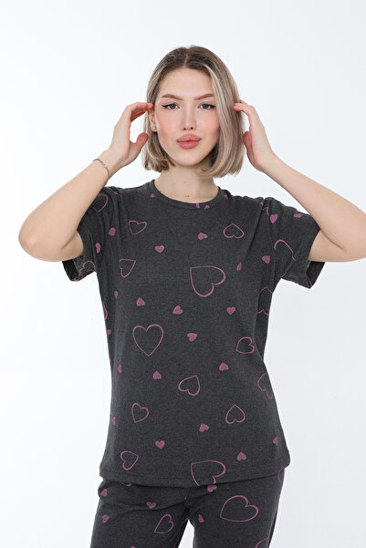 FAMESTEKSTİL RÖVID UJJÚ NYÁRI PIZSAMA SZETT