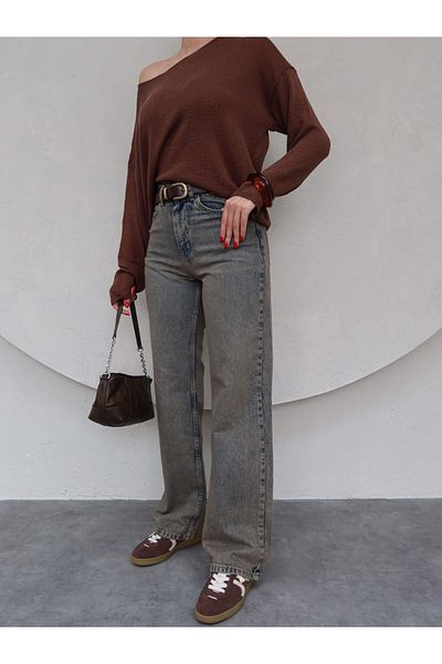 ESRAHELVACI Αντίκα Straight Orj Jean