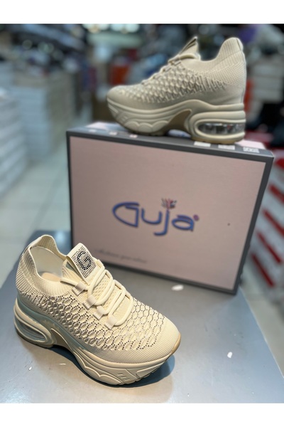 Guja Gizli Dolgulu Kadın Şık Taşlı Sneakers