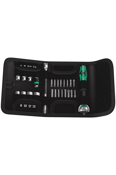 wera مجموعة K. Compact Zyklop السقاطة المختلطة مقاس 1/4 بوصة05051045001