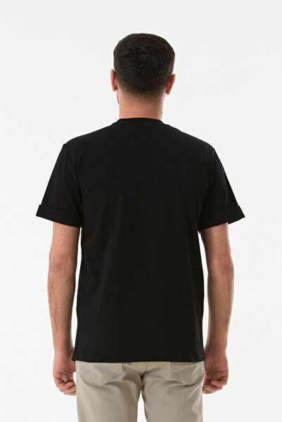 Fulla Moda Digital Print Crew Neck T-Shirt