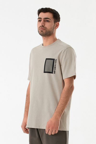 Fulla Moda Μπλουζάκι με στάμπα με λαιμόκοψη