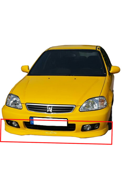 TÜRKSET HONDA IES 1992-1997 MAKYAJIS KASA TYPE-R ÖN EK (( BOYASIZ ))