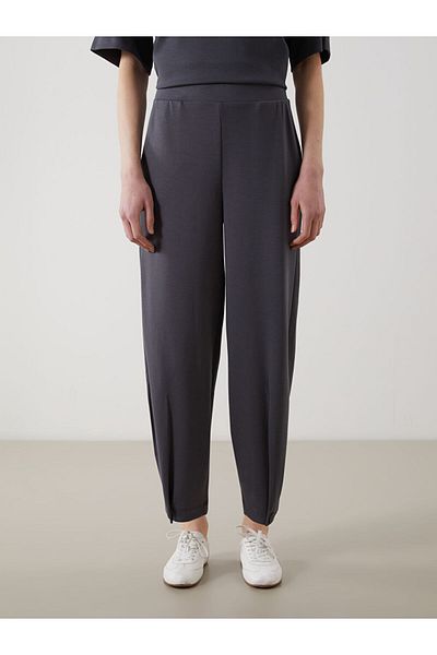 LC Waikiki Lcw Vision Anthracite Women's Sweatpants with Elastic Waist