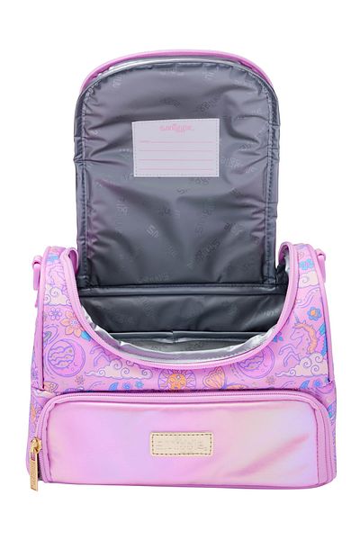 SMIGGLE - Large Double Lunch Box with Cosmos Strap