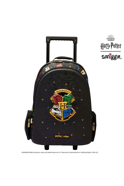 SMIGGLE - Harry Potter Lighted Wheeled Backpack