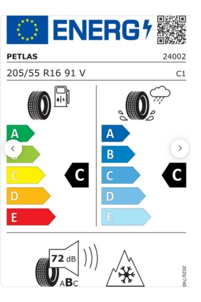 Petlas 205/55 R16 91V Multi Action PT565 Oto 4 Mevsim Lastiği ( Üretim Yılı: 2025)