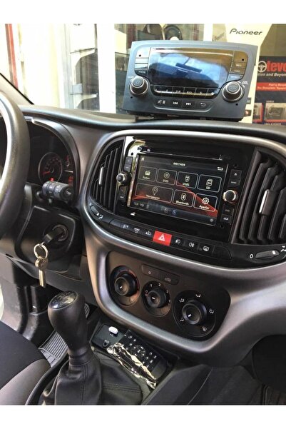 Necvox DOBLO NECVOX NAVİGASYON DVD USB BLUETOOTH KAMERA Uyumlu