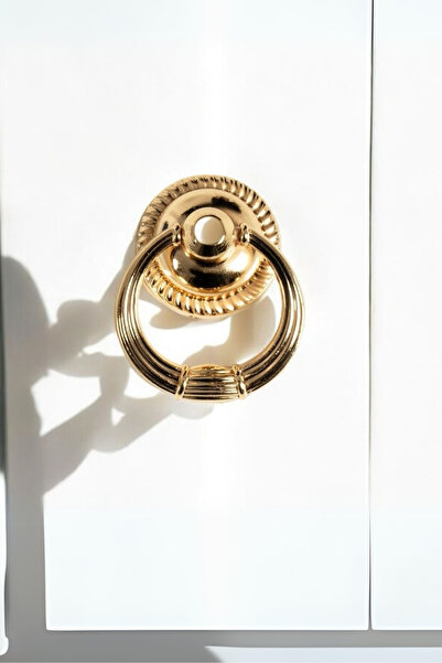 TURGUTLAR Lüks Antik Halka Kulp Dekoratif Mutfak Mobilya Dolap Çekmece Kulbu ...