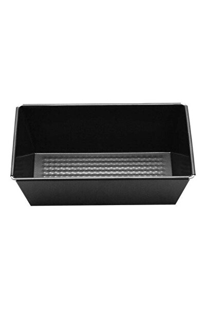 ALMUFARREJ قالب خبز غير لاصق أسود 20x10x12 سم