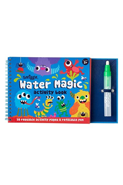 Genel Markalar Smiggle - Büyülü Su Bazlı Boyalı Etkinlik Kitabı Mavi