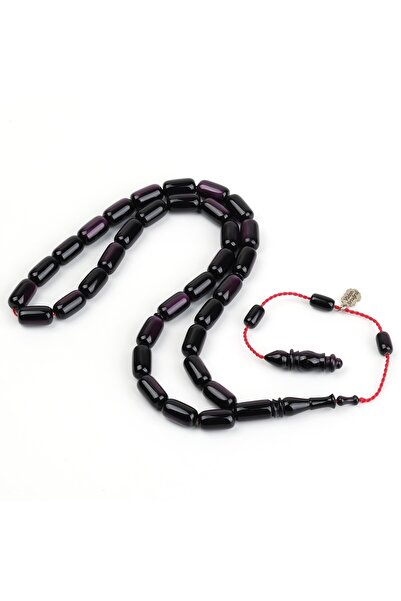 LapisDo Galalit 1940 قطع كبسولة فرنسية قديمة مصبوبة 6.5 × 11 مم مسبحة - البرقوق